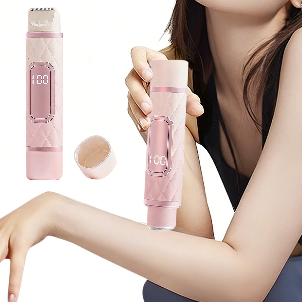 2-in-1 Dual-Head Electric Hair Remover Trimmer for Women