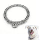 Dog Training Slip Collar Double-Row Chain for Large Dogs
