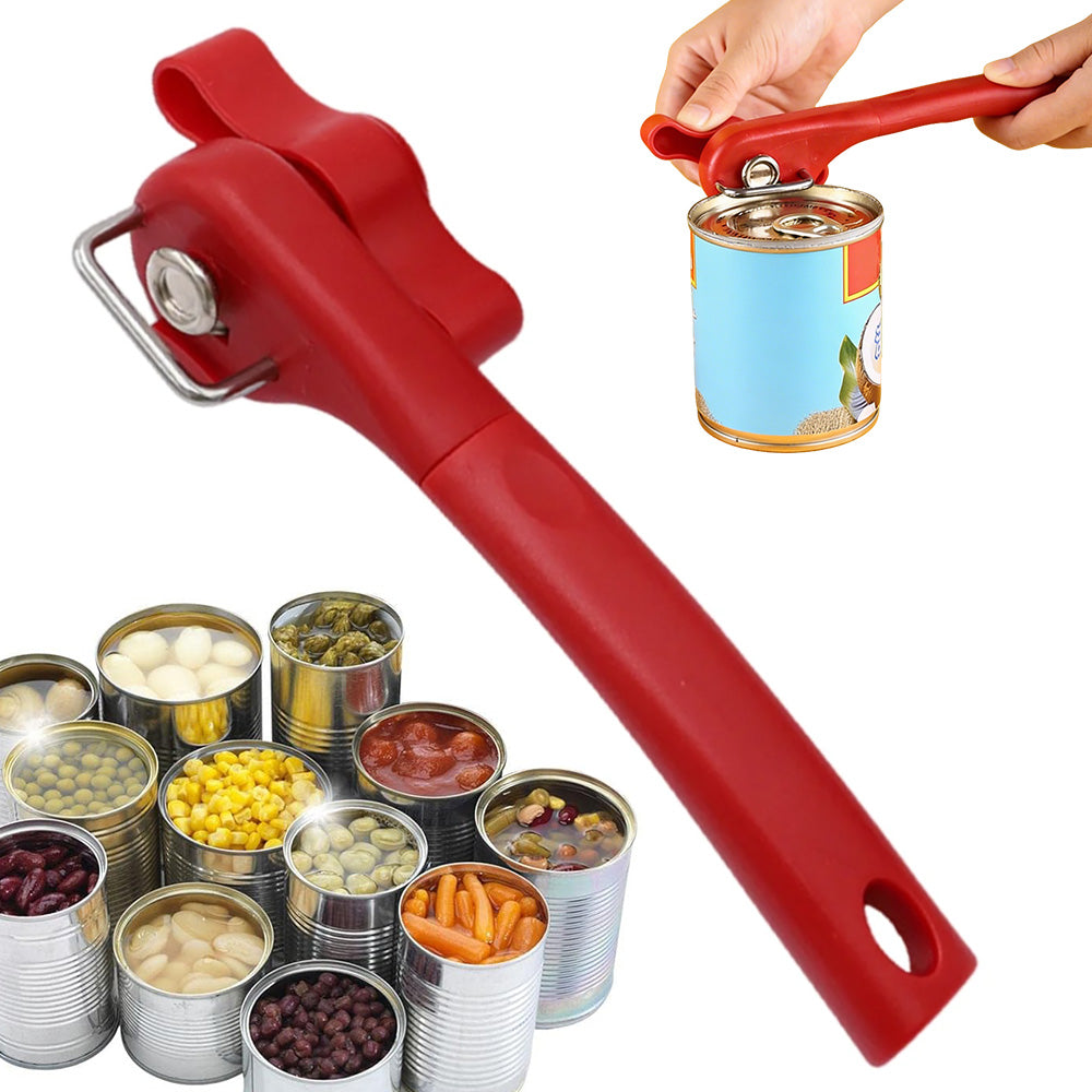 Smooth Edge Professional Can Opener Manual Stainless Steel Cut Lid Side