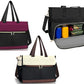 Lunch Tote Bag With Insulated Lunch Box Compartment For Travel And Leisure