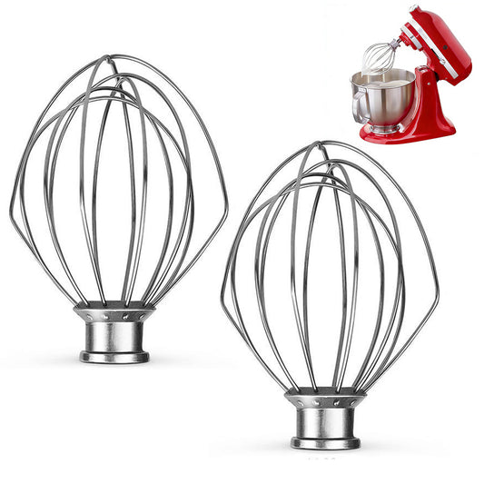 2XWire Whip Attachment Replacement for KitchenAid KSM90 K45 KSM150 Mixers