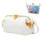 Water-resistant Foldable Silicone Beach Bag with Handle for Camping Seaside
