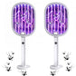Electric Mosquito Swatter with Digital Display and White Light Flashlight Fly Killer Bug Zapper Racket Bug Zapper