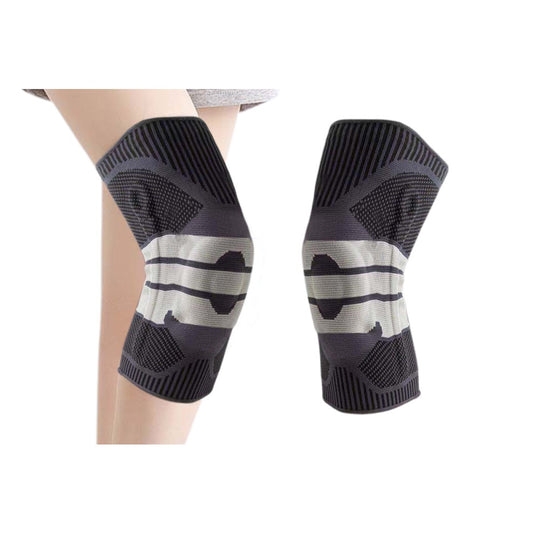 2Pcs High Elastic Knee Support Braces