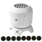 Christmas Projector Lights with 8 Pattern Festival Decoration Projector for Bedroom Living Room Car