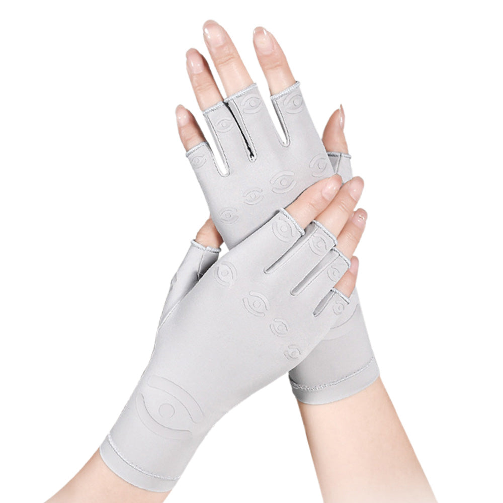 Half Finger Compression Gloves Carpal Tunnel Relief Joint Support for Typing