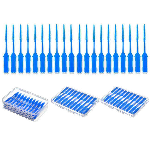 240Pcs Floss Picks for Teeth Cleaning with Convenient Carry Cases