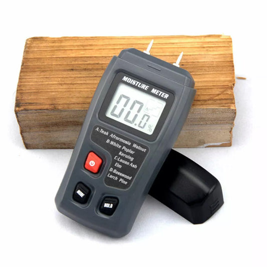 Wood Moisture Meter Digital Moisture Detector Pin-Type Moisture Detector For Wood Paper Firewood