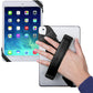 360 Degree Rotating PU Leather Hand Strap Holder Stand for Tablets