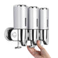 Wall-Mounted 3-Chamber Soap Dispenser 1500ml