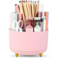 360 Degree Rotating Desk Organizer with 4 Slots For Pencil and Pen Holder