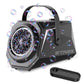 Automatic Bubble Machine Upgrade Portable Bubble Maker Blower LED Light