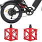 Antiskid Aluminum Alloy Bike Pedals Wide Platform Lightweight Bicycle Pedals for MTB Road Bikes