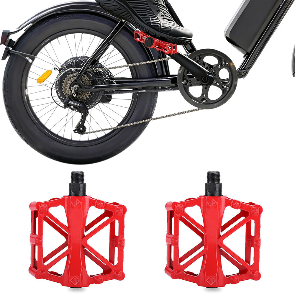 Antiskid Aluminum Alloy Bike Pedals Wide Platform Lightweight Bicycle Pedals for MTB Road Bikes
