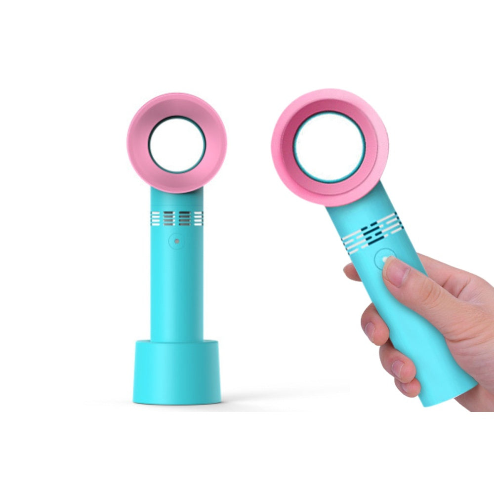 Mini Portable Leafless USB Rechargeable Fan