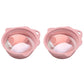 2PCS Foldable Silicone Makeup Brush Cleaner Bowls Cleaning Tool For Brushes Powder Puffs Sponges