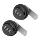 2Pcs 3 Digital Code Combination Cam Lock Furniture Post Box Cabinet Locker