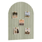 Large Arched Felt Bulletin Board with 30 Push Pins for Home Office School