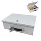Key Lock Document Box with Two Keys and a Pad for Personal Items