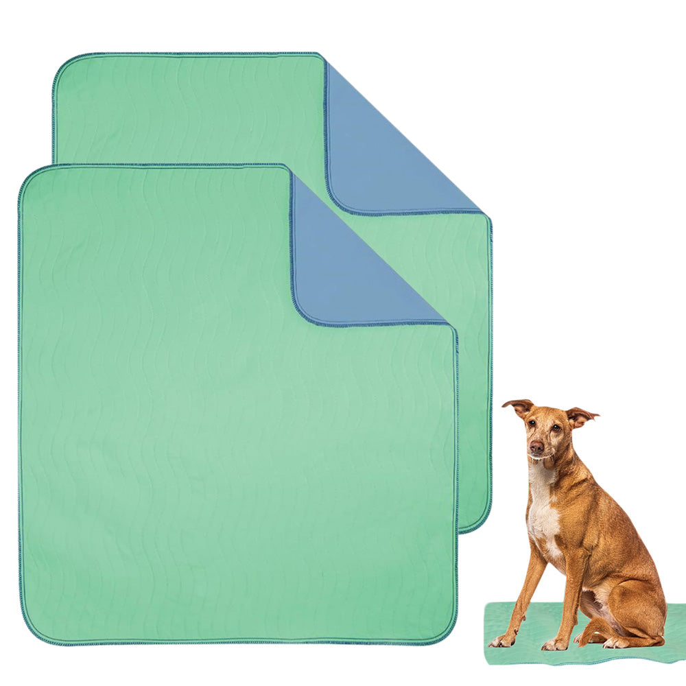 2XWashable Underpads Waterproof Protective Pad for Pets Adults and Seniors