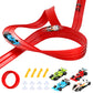 Car Racing Track Set Five Meter Race Track Dual Lane Gravity