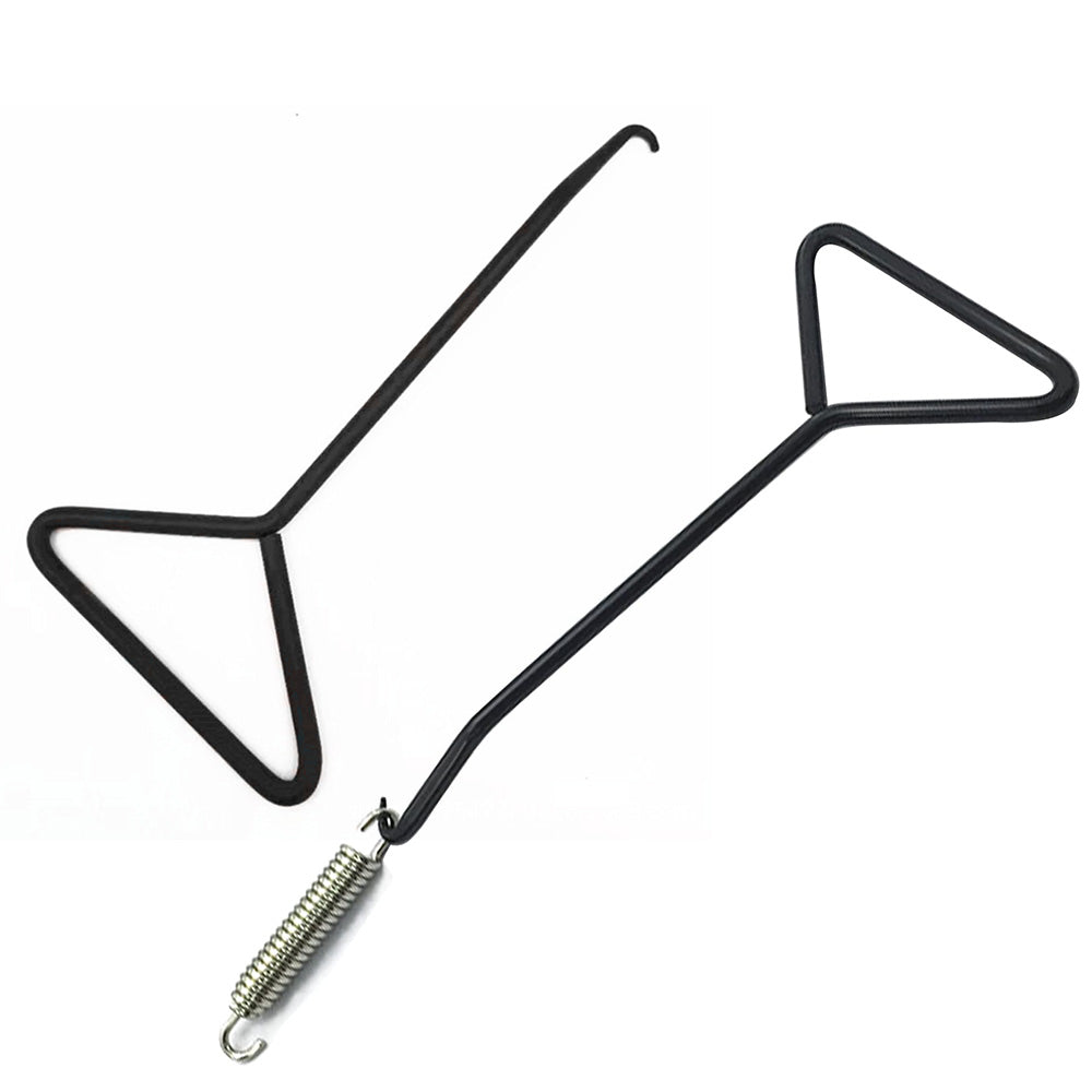Motorcycle Exhaust Spring Puller Tool T Shaped Handle Pipe Springs Hook
