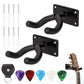 Guitar Wall Mount Holder Metal Stand for Acoustic and Electric Guitar