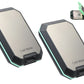 2Pcs RFID Blocking Card Wallet for 7 Cards Slim Metal Hard Shell Credit Cards Holder Card Protector