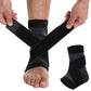 Sports Ankle Brace Support Compression Sleeve for Foot Stabilization Unisex