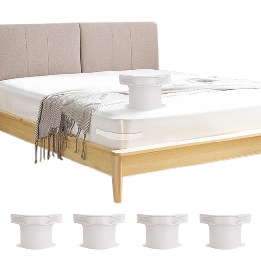 4Pcs Lock Bed Sheet Holders Set with 4 Retaining Strips Fit All Mattress Size