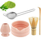 Matcha Whisk Set 5PCS Ceramic Matcha Kit Matcha Bowl With Spout Matcha