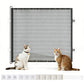 Retractable Mesh Pet Barrier Dog Gates Safety Fence For Stair Doorways Hallways