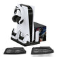 Gaming For PS5 Slim Pro Docking and Cooling Station Charger Headset Holder With RGB Light