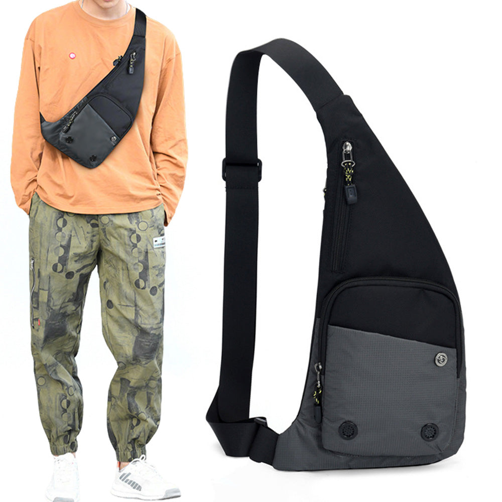 Chest Sling Bag Unisex Large Capacity