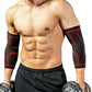 2Pcs Elbow Compression Sleeve for Tennis Golfer's Elbow Weightlifting Unisex-Red