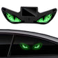Solar Powered Devil Eyes Car Dynamic Light Car Decal Car Window Interior Decoration