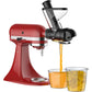 Compatible Slicer Shredder and Juicer Attachments Set for KitchenAid Stand Mixers