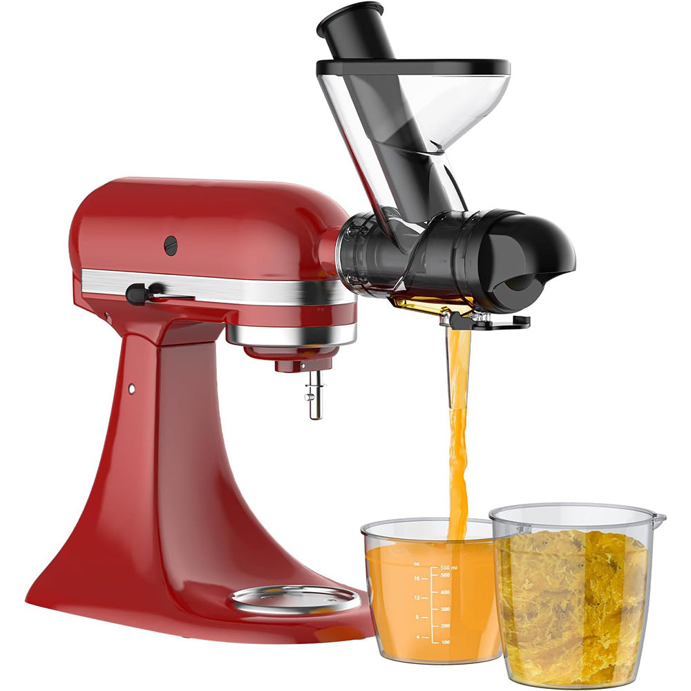 Compatible Slicer Shredder and Juicer Attachments Set for KitchenAid Stand Mixers