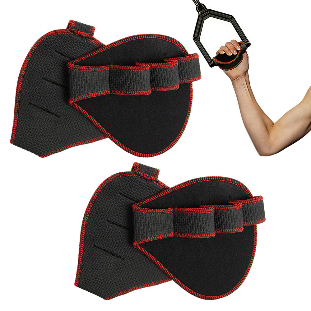 2XFour Finger Gym Palm Grip Gloves Non Slip Weight Lifting Gloves for Men And Women