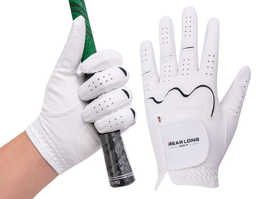 1Pc Left Hand Full PU Leather Great Quality Golf Glove