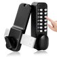 Keyless Entry Lock Mechanical Door Lock with Keypad Set Waterproof Lock