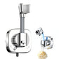 Detachable Suction Cup Shower Head Holder 360 Degree Rotation Adjustment for Bathroom Bathtub Rental Hotel