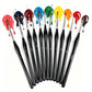 11 PCS Artist Paint Brush Set Detail Painting Brush for Watercolor Acrylic Oil
