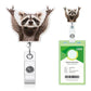 Retractable Badge Reel Cute Badge Clip for Students Staff Teacher
