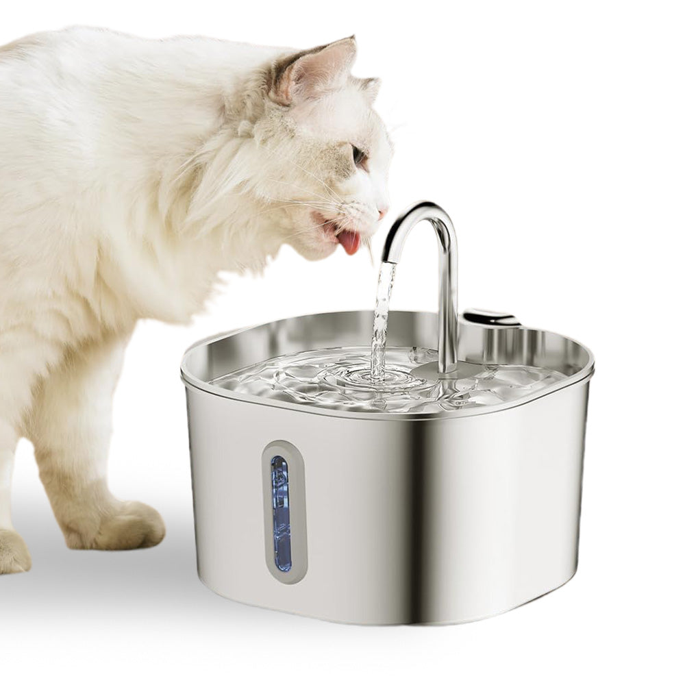 Electronic Automatic Pet Water Fountain USB 2.2L for Cats and Small Animals