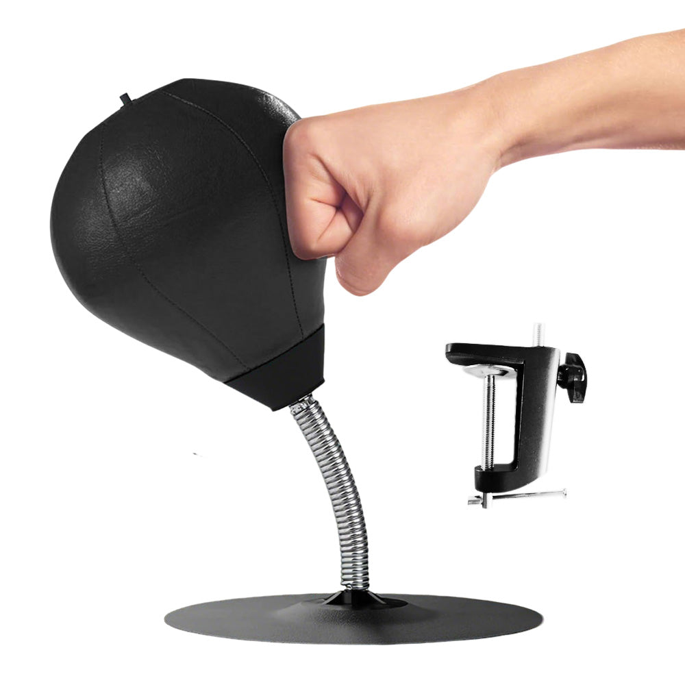Desktop Punching Speed Ball with Clamp and Suction Cup