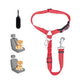 Removable Dog Belt Harness for Car Adjustable High Elastic Bungee