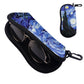 Lightweight Soft Glasses Case Scratch-Resistant Zipper Sunglasses Pouch for Travel and Commuting