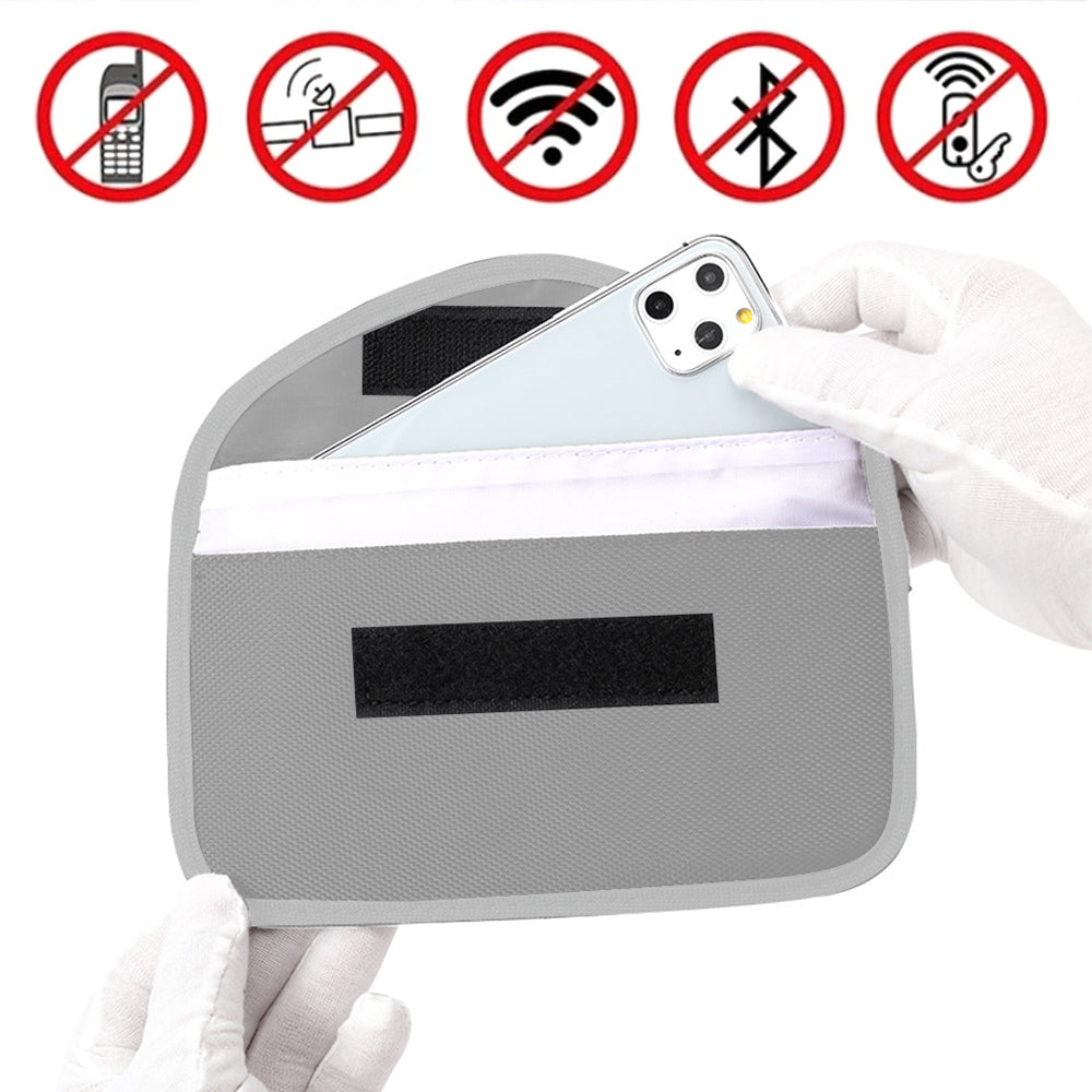 2Pcs RFID Signal Blocking Phone Pouch