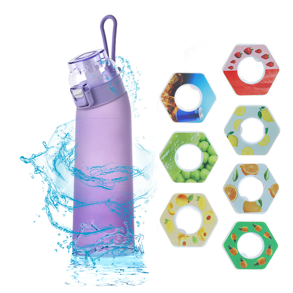 700ML or 1000ML Scent Water Bottle Leak Proof Sport Water Cup with 7 Fragrance Rings
